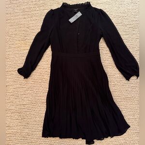 Ann Taylor Black Long Sleeve Dress